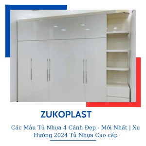 Các Mẫu Tủ Nhựa 4 Cánh Đẹp - Mới Nhất | Xu Hướng 2024 Tủ Nhựa Cao cấp